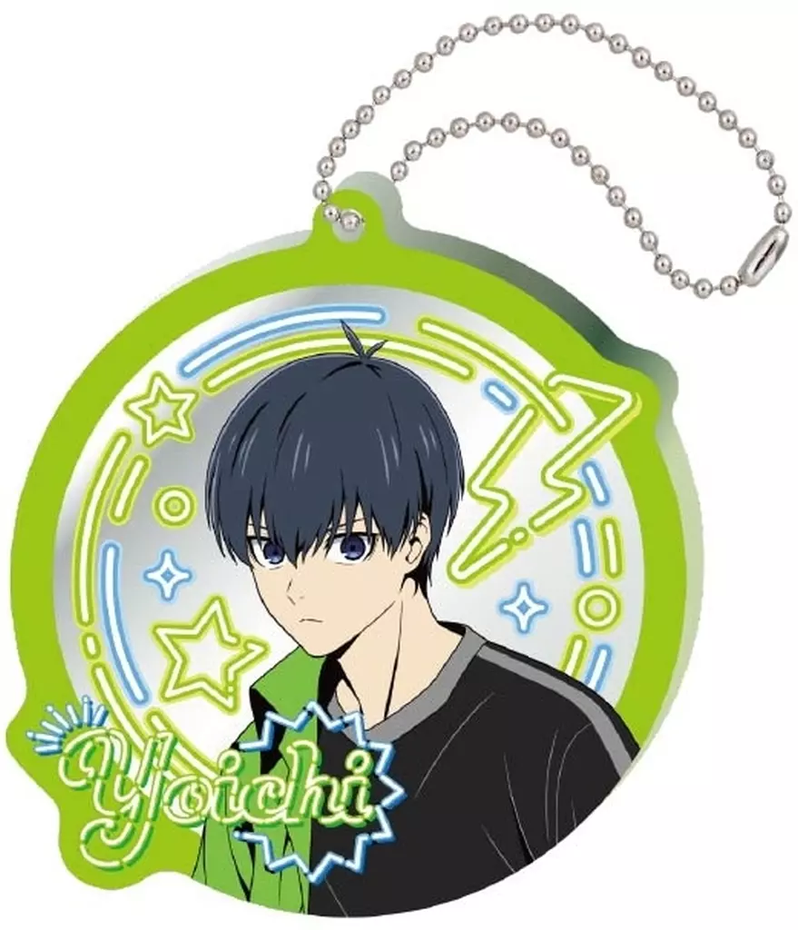 1.潔世一 ネオンサイン風ミラーアクリル 「ブルーロック」