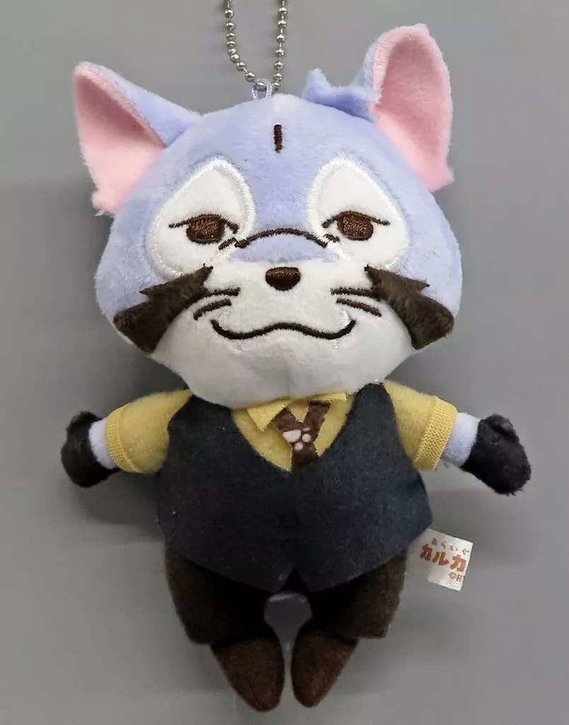 ミドル ボールチェーンマスコット 「あらいぐま カルカル団」