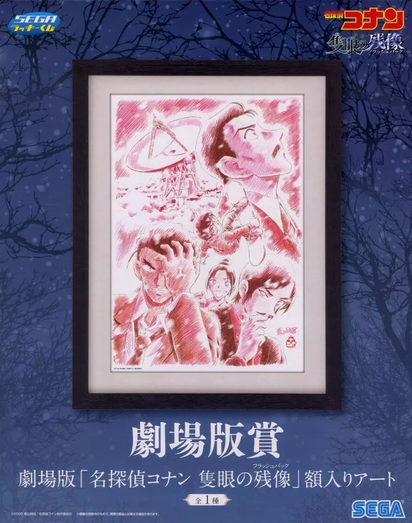 駿河屋 - 【買取】劇場版 名探偵コナン 隻眼の残像 額入りアート