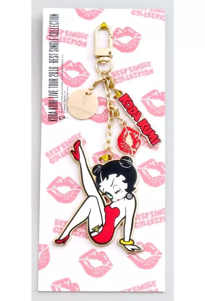 倖田來未 KODA KUMI×BETTY BOOP キーチェーン B -WINK- 「KODA KUMI LIVE TOUR 2016 BEST SINGLE COLLECTION」