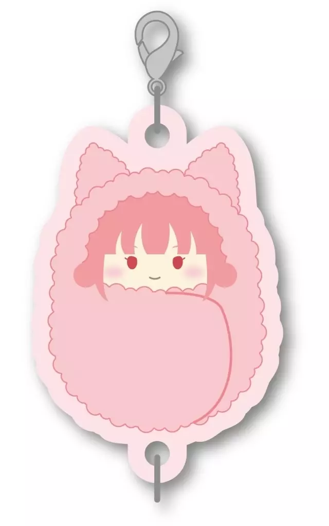 蝶野雛 「アオのハコ ぷっくり連結ミニアクリルキーチェーン」