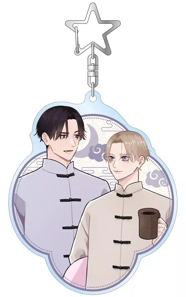 久慈明仁＆高槻冴(パジャマver.) 美山薫子先生 描き下ろし BIGアクリル 「パーフェクトアディクション」
