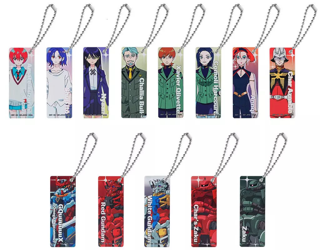全13種セット アクリル 「一番くじ 機動戦士Gundam GQuuuuuuX(ジークアクス) vol.2」 E賞