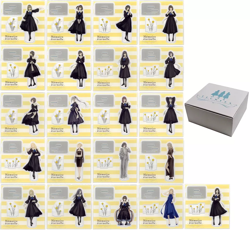 集合 フォーマルアクリルフィギュアコレクション 全21キャラクターセット 「FLOWERS」