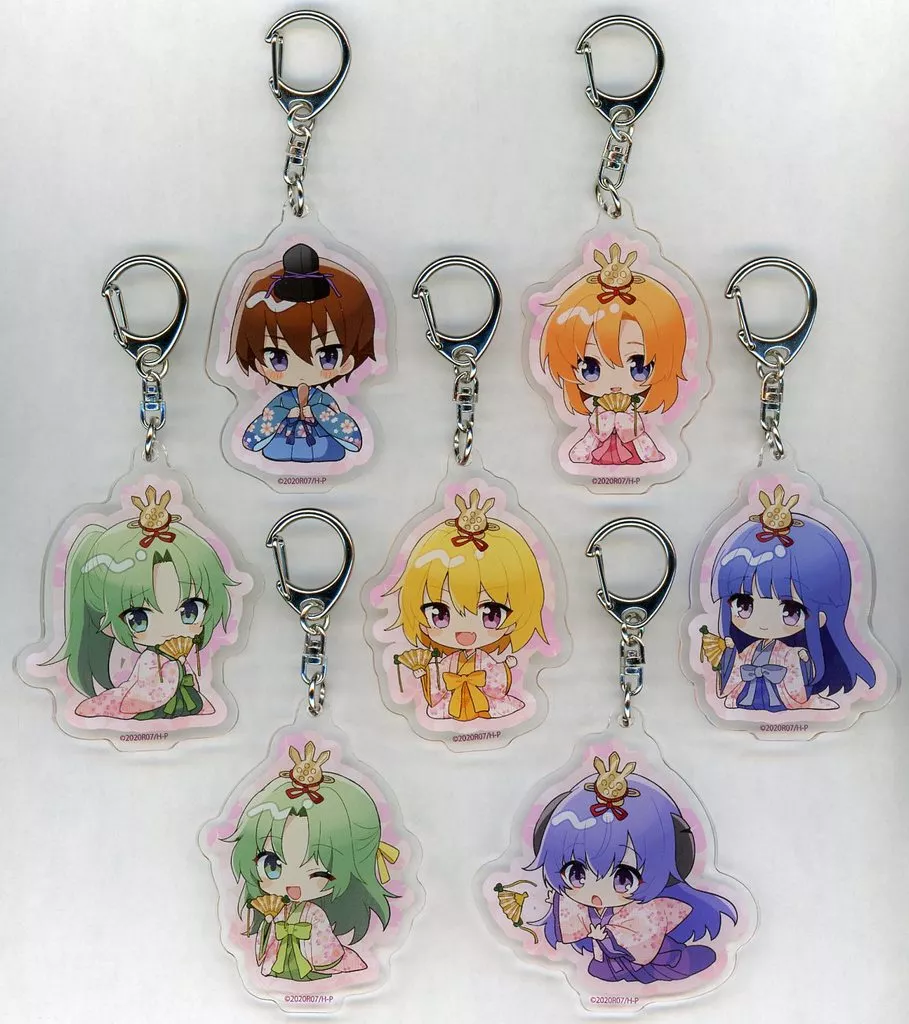 全7種セット 「ひぐらしのなく頃に 卒 POP UP SHOP in TSUTAYA アクリル ひな祭りver.(ミニキャライラスト)」