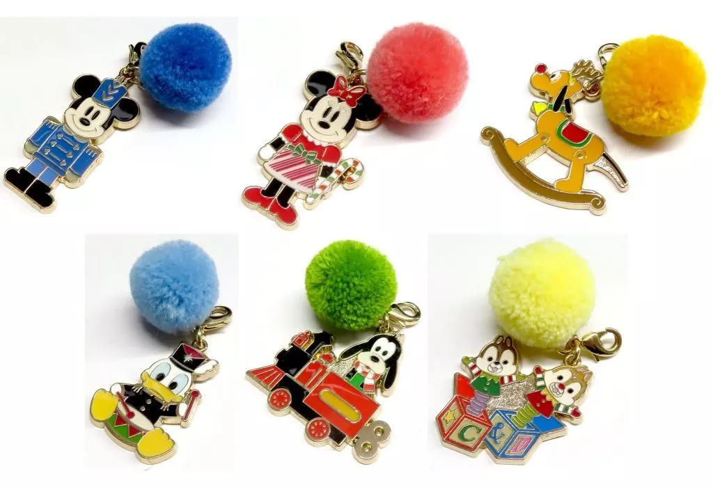 全6種セット 「ディズニー・クリスマス2024 HOLLY JOLLY CHRISTMAS 2024チャーム」 東京ディズニーリゾート限定