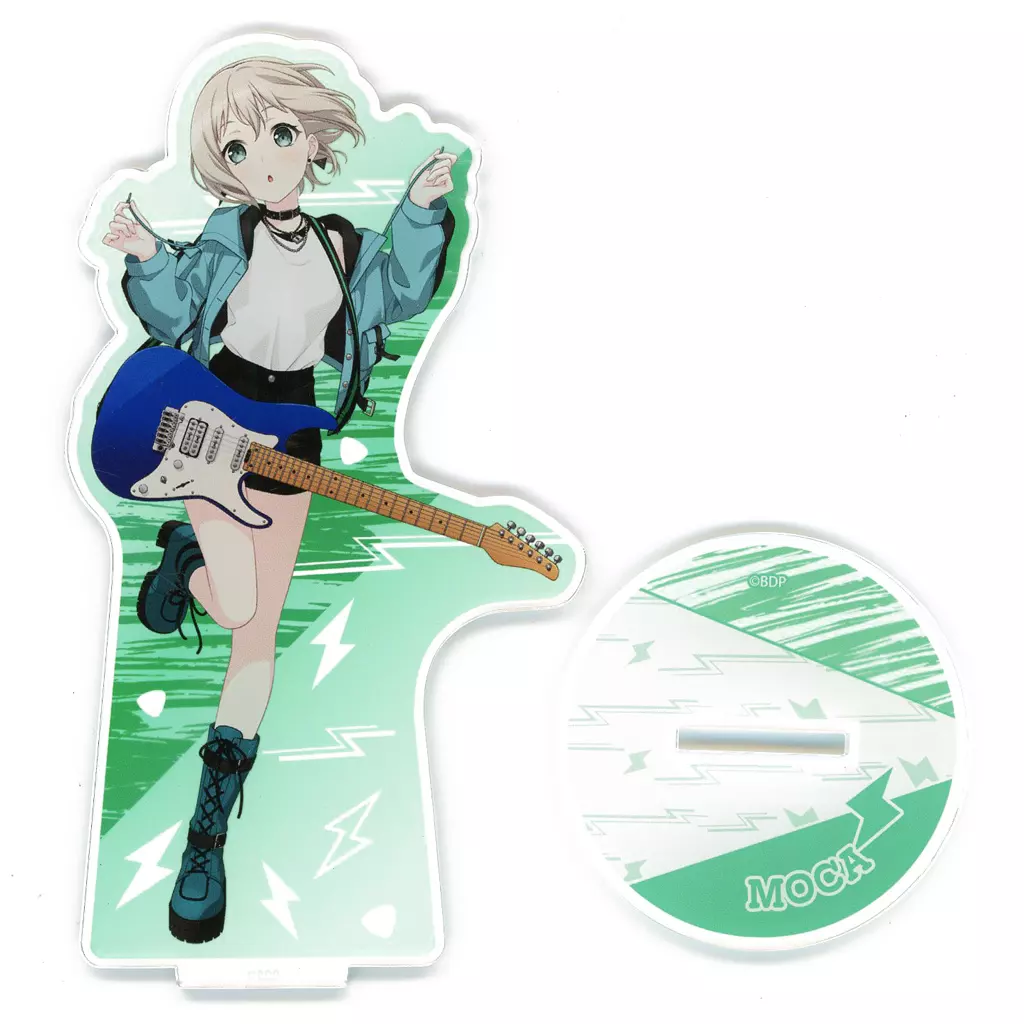 バンドリ 青葉モカ 10th ぴ～す アクリルスタンド バンドリ！ガールズバンドパーティ！ きらりんアクリルスタンド 青葉