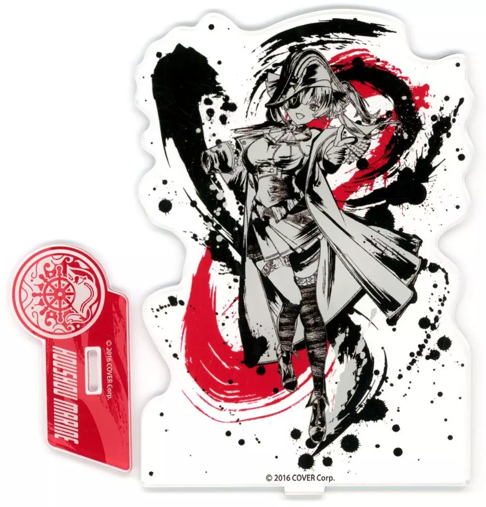 宝鐘マリン アクリルスタンド 墨彩の宴ver. 「バーチャルYouTuber ホロライブプロダクション “墨彩の宴”フェア ～推すならば 飾って魅せよう ホロライブ～」_image