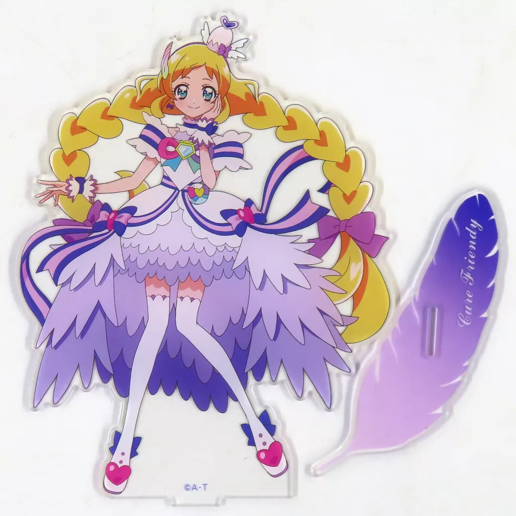 キュアフレンディ(ダイヤモンドリボンスタイル) BIGアクリルスタンド 「わんだふるぷりきゅあ! わんだふる袋」 オンライン限定_image