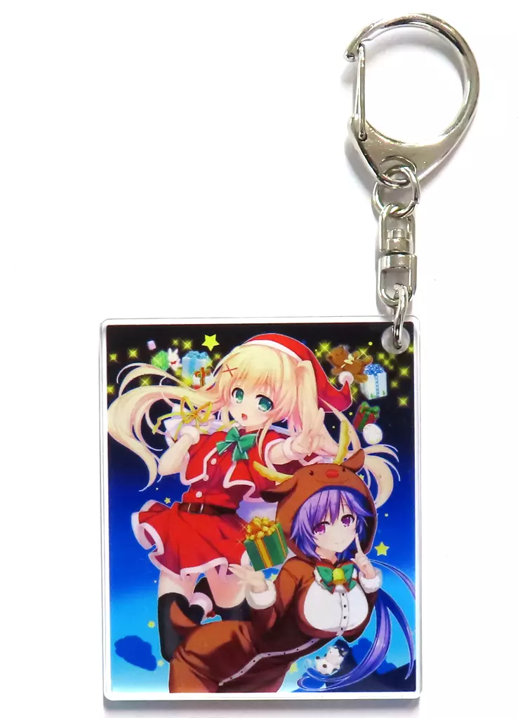 紬ヴェンダース＆水織静久(クリスマス) アクリル 「Summer Pockets REFLECTION BLUE」