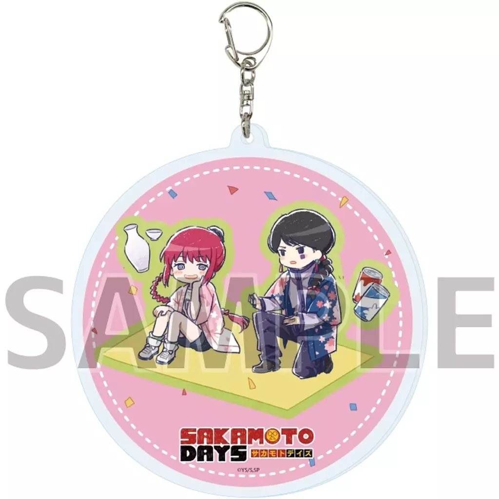 06.陸少糖＆陸無糖(花見ver.) グラフアートイラスト デカアクリル 「SAKAMOTO DAYS」