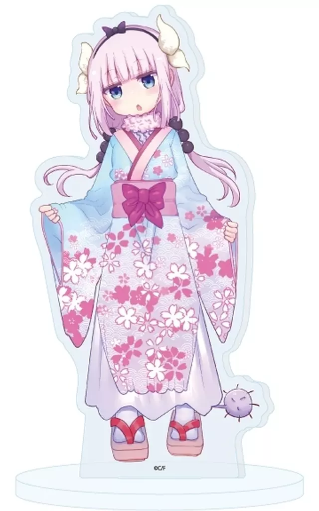 小林さんちのメイドラゴン　コミケ限定アクリルスタンド　カンナカムイ 小林さんちのメイドラゴン アクリルスタンド カンナ 牛柄ビキニVer