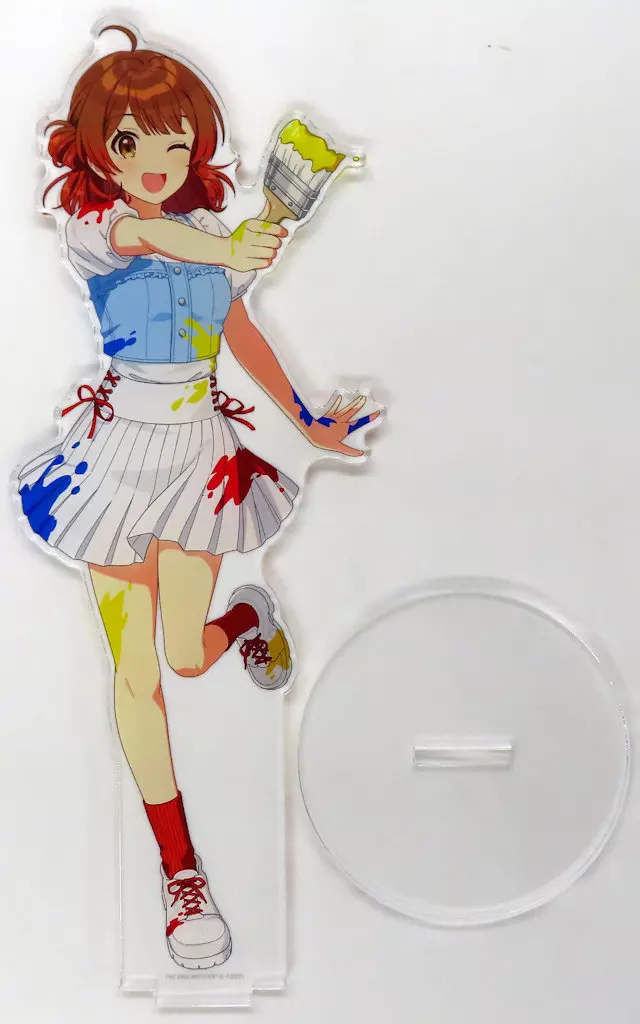 花海佑芽 ペインタースタイル 少し大きなアクリルスタンド 「学園アイドルマスター」