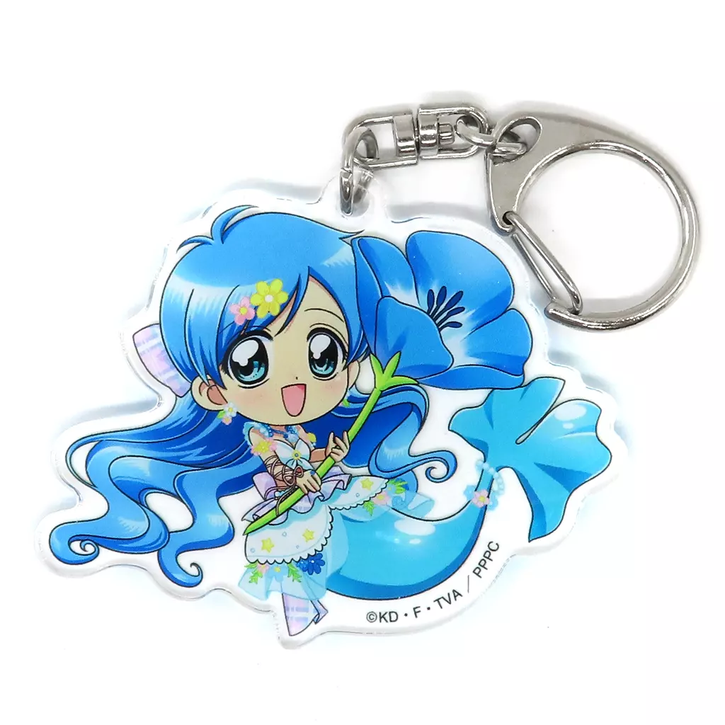 宝生波音 ミニキャラver. アクリル 「くじ引き堂 ぴちぴちピッチ マーメイドフラワー オンラインくじ」 C-5賞