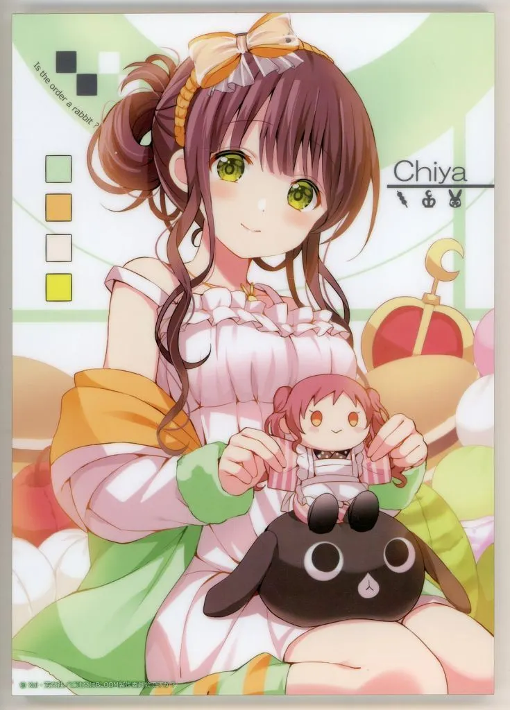 きゃらっとくじ ごちうさ A賞 メガBIGアクリルスタンド 千夜 きゃらっとくじ[web]「ご注文はうさぎですか？ BLOOM」 ～銀河特急