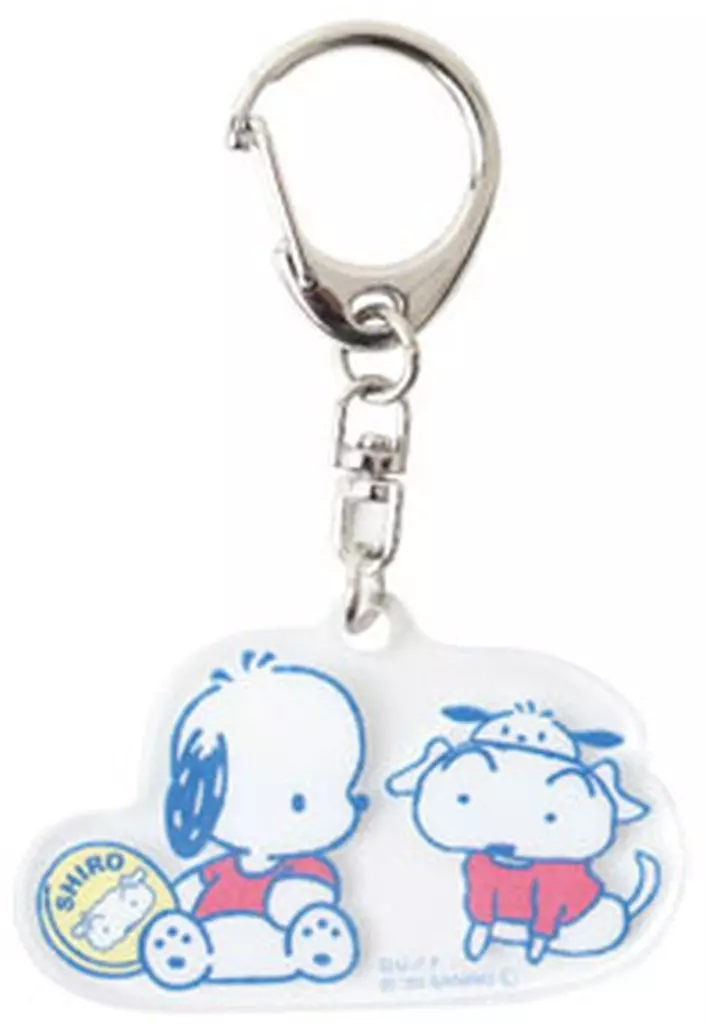 シロ＆ポチャッコ 「クレヨンしんちゃん×はぴだんぶい アクリルコレクション」