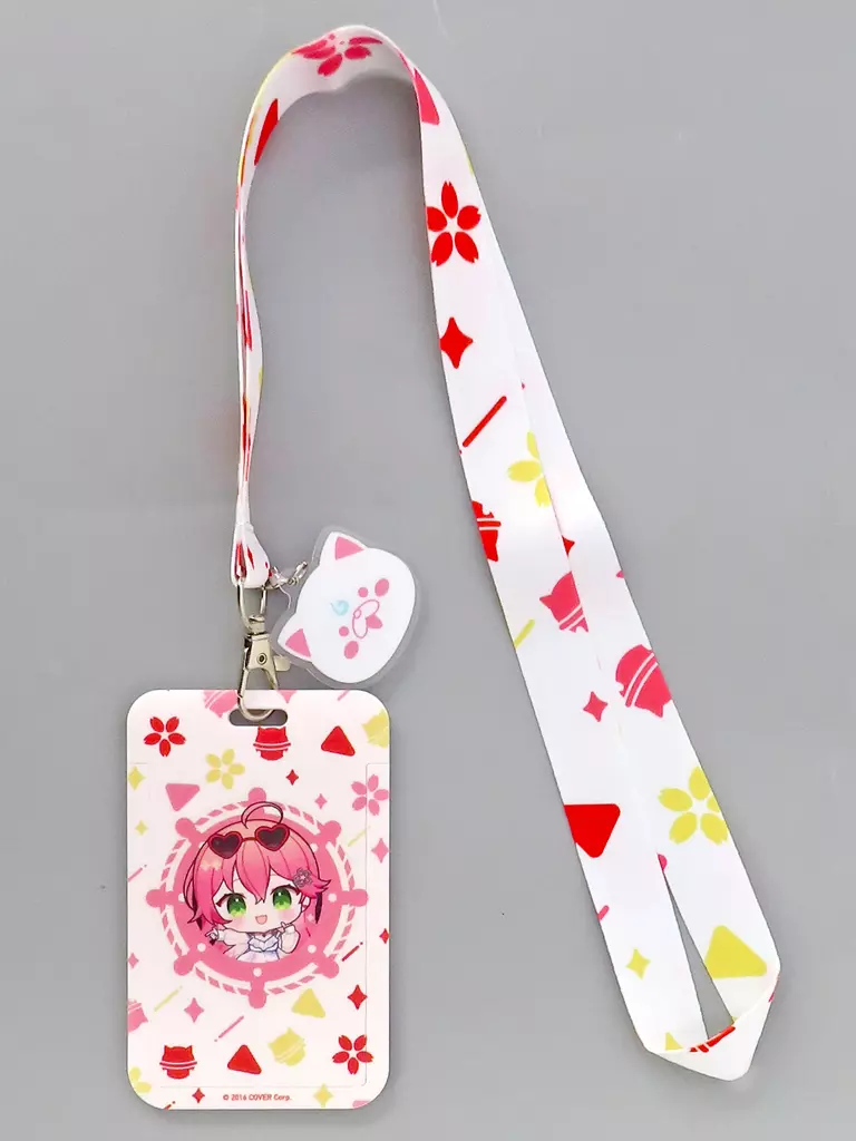 さくらみこ チャーム付きカードホルダー 「DMMスクラッチ! DMM TV×バーチャルYouTuber ホロライブ 新感覚ドキュメントバラエティ ホロなゾンビ! スクラッチ」 B-2賞