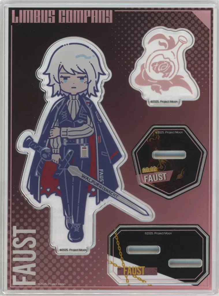 アクリルスタンド・アクリルパネル　ファウスト アクリルスタンド 「DMMスクラッチ! Limbus Company れとぽぷシリーズ スクラッチ」 C-3賞