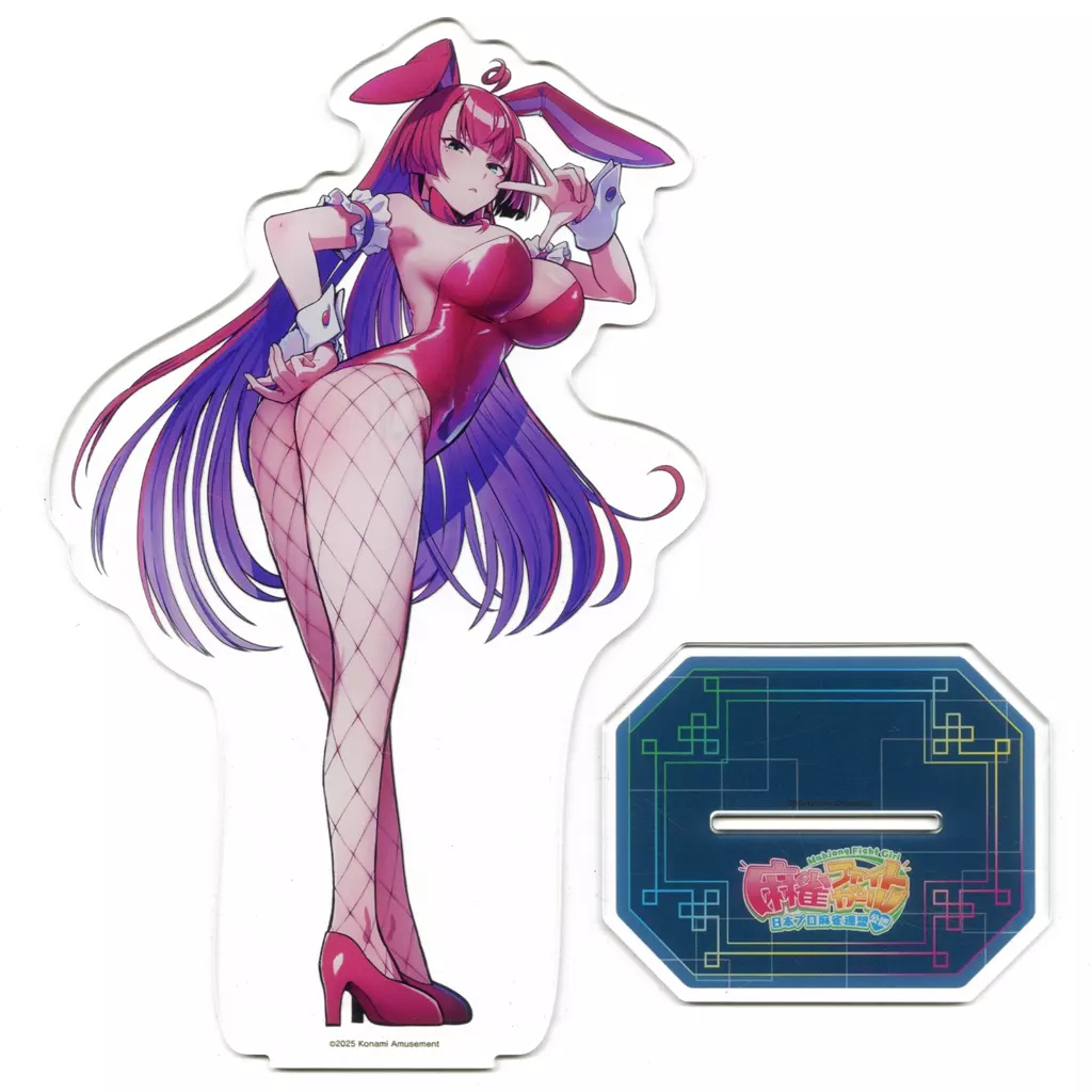 ミツモト・ダイア(バニー) ちょうどいい!BIGアクリルスタンド 「コナミ プレミアムくじ ONLINE 麻雀ファイトガール ミツモト・ダイアがいっぱいくじ」 B-1賞_image