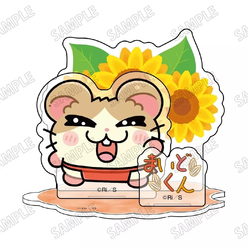 まいどくん 描き起こしミニアクリルジオラマ 「とっとこハム太郎 POP UP SHOP」_image