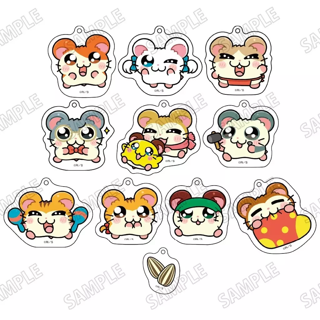 全10種セット 「とっとこハム太郎 POP UP SHOP 描き起こし アクリルコレクション」