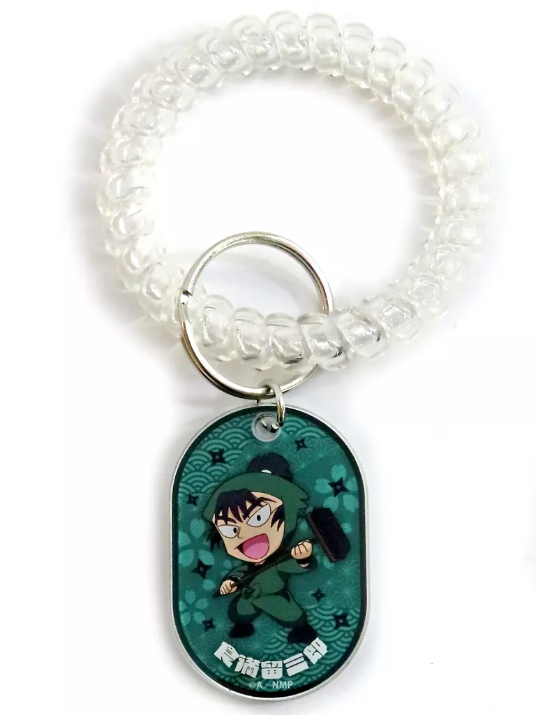 食満留三郎 「忍たま乱太郎×歌舞伎×極楽湯・RAKU SPA かぶく忍術学園 極楽温泉の段 トレーディングロッカーキー風」