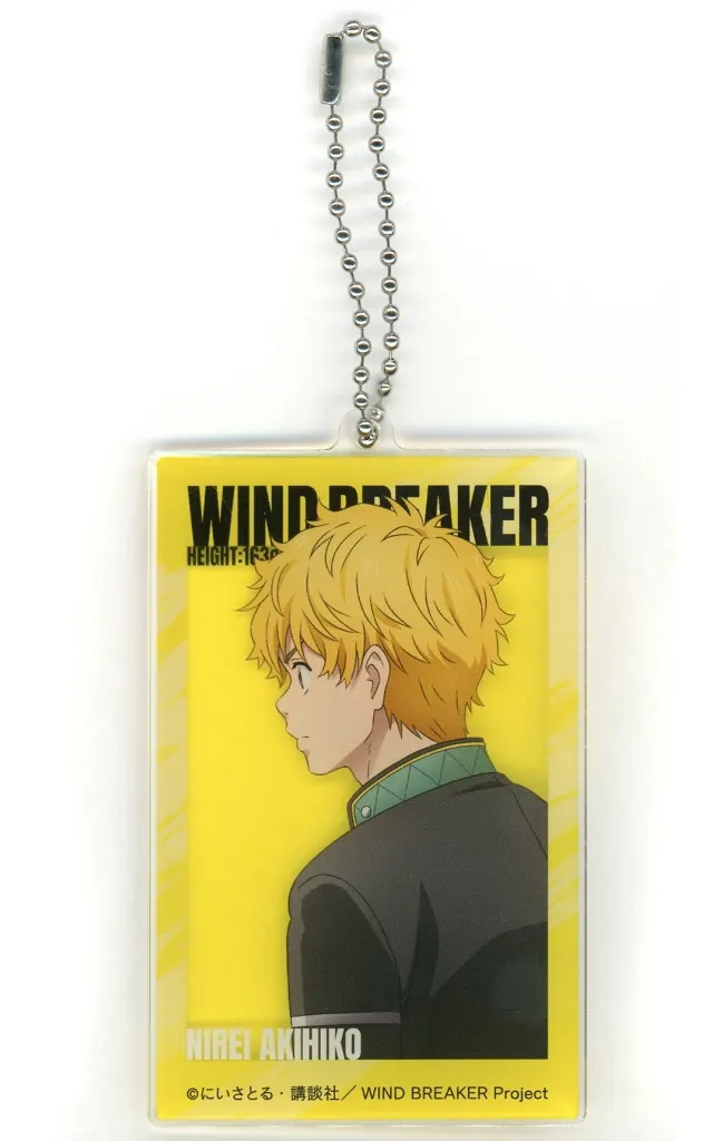 楡井秋彦 アクリルビッグタグ 「WIND BREAKER POPUP企画展『大集会2』 baseyard tokyo」