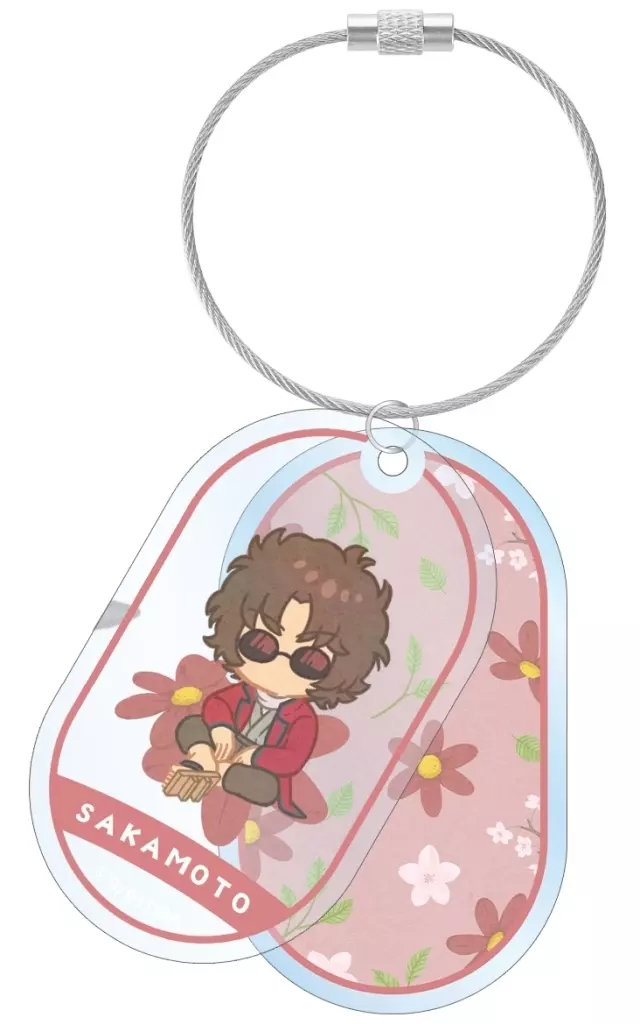 坂本辰馬 Botania 2連ワイヤーBIGアクリル 「銀魂」