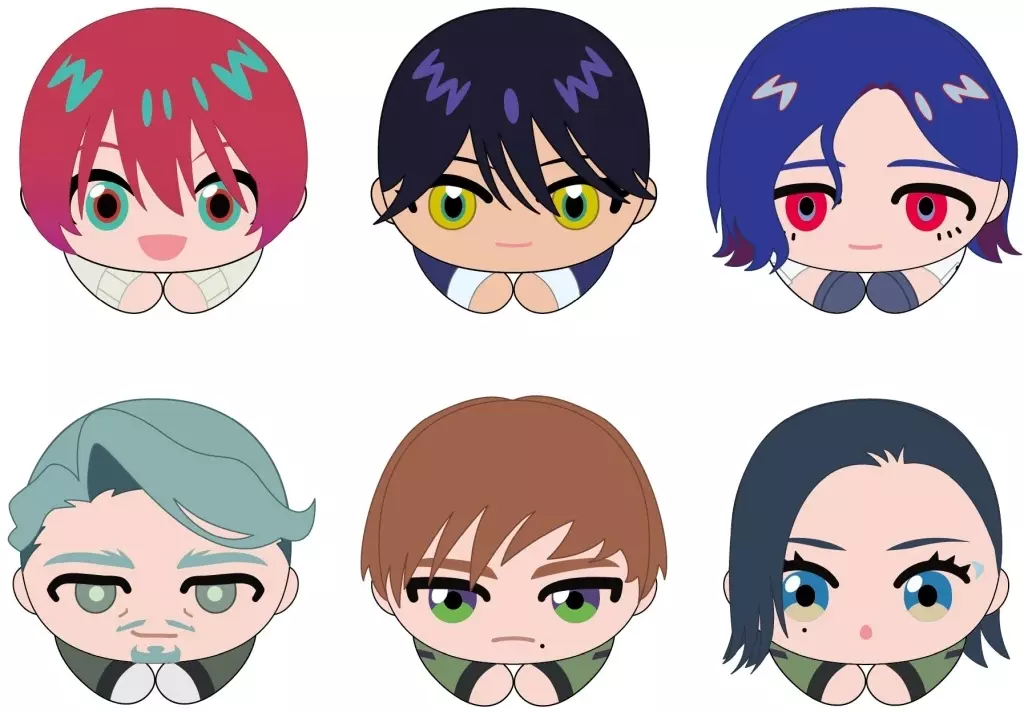 全6種セット 「機動戦士Gundam GQuuuuuuX はぐキャラコレクション」