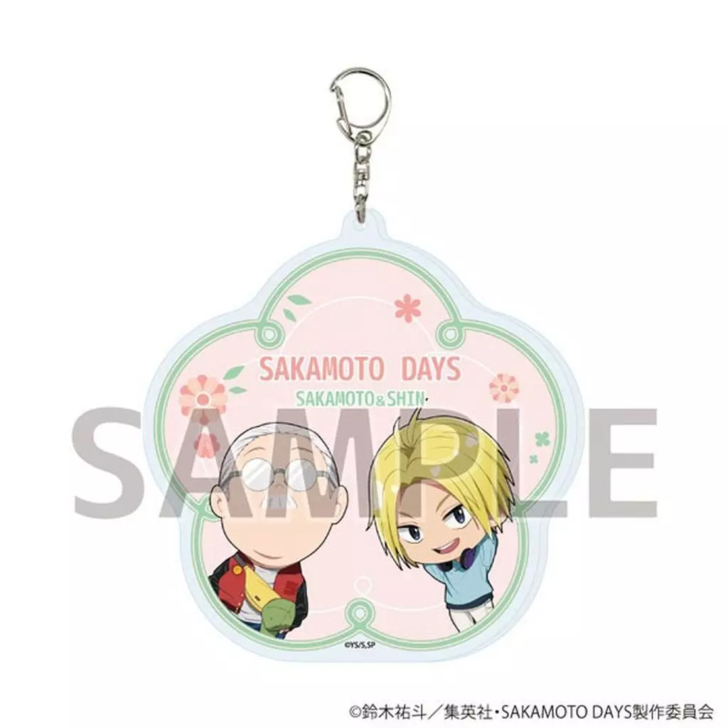 01.坂本太郎＆朝倉シン 春私服ver.(描き下ろしイラスト) デカアクリル 「SAKAMOTO DAYS」