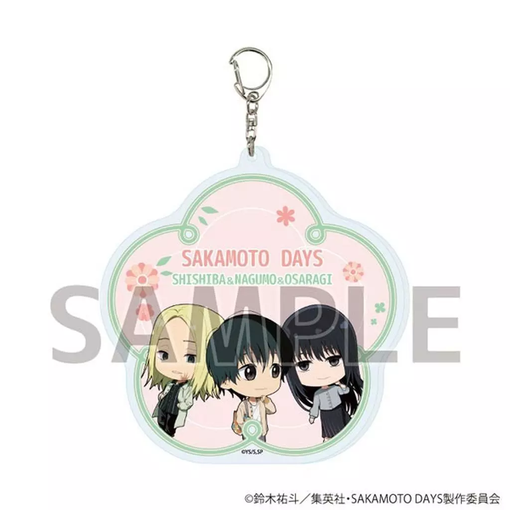 03.神々廻＆南雲＆大佛 春私服ver.(描き下ろしイラスト) デカアクリル 「SAKAMOTO DAYS」