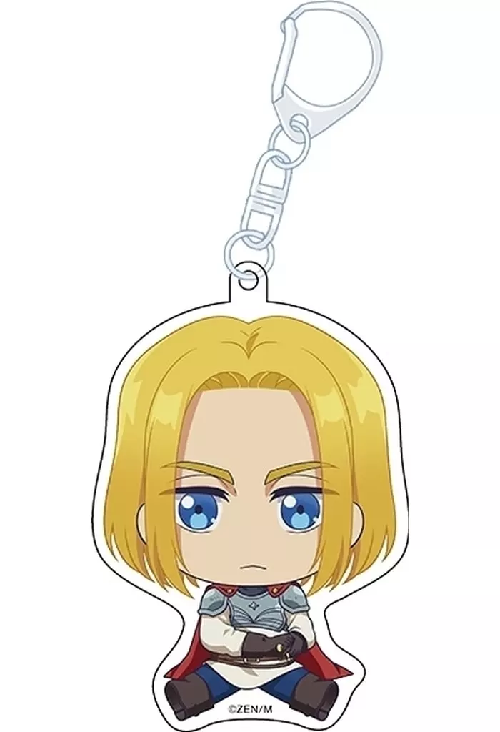 キーホルダー　ルーク・ブレイブハート ぺたん娘 アクリルキーホルダー 「全修。」