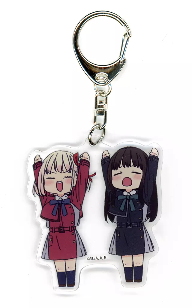 錦木千束＆井ノ上たきな アクリルチャーム 「リコリス・リコイル Friends Are Thieves of Time. POP UP SHOP in 錦糸町マルイ」