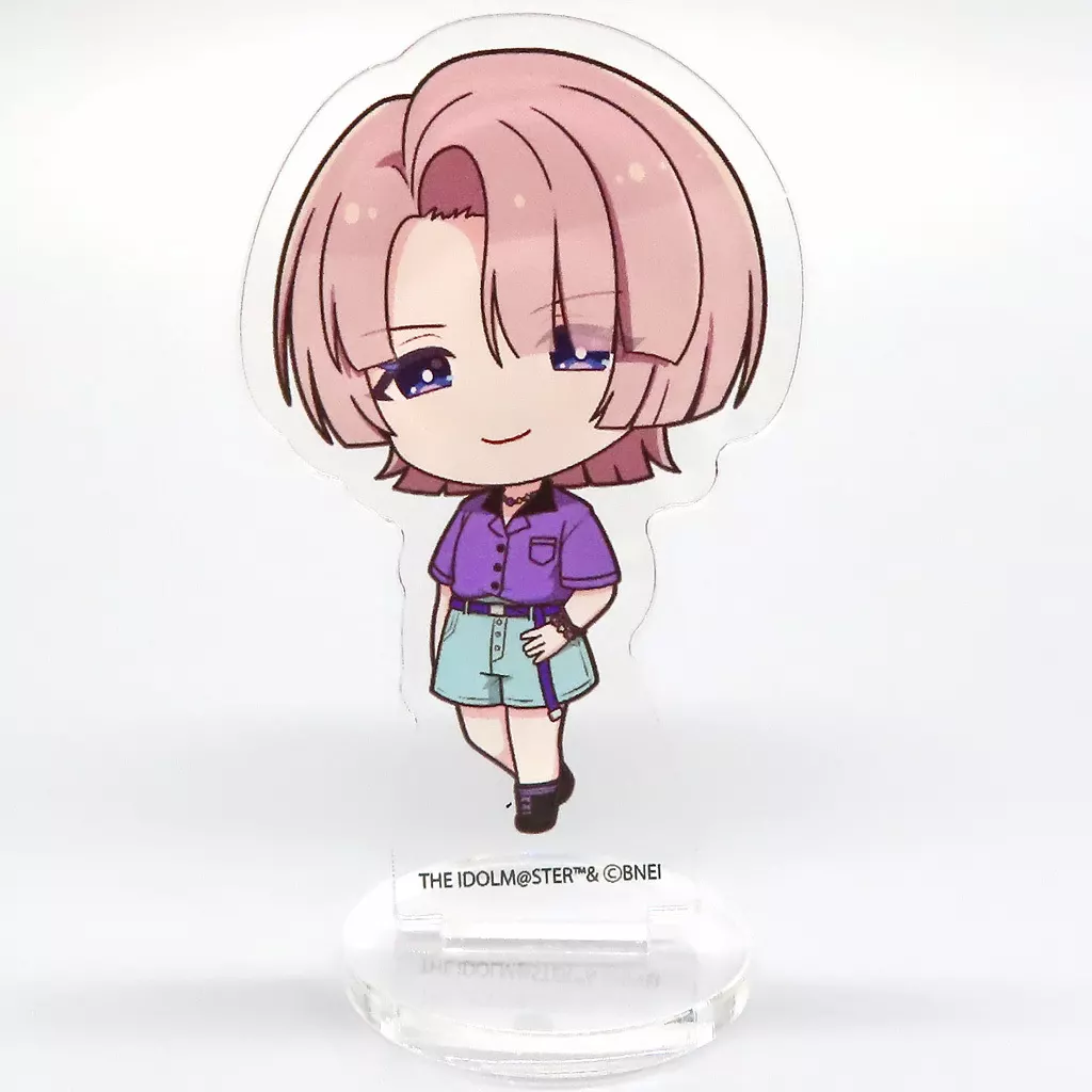 有村麻央 「学園アイドルマスター アクリルぷちスタンド 04/ストリートファッションver.(ミニキャライラスト)」