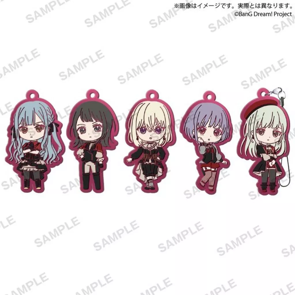 全5種セット 「BanG Dream! Ave Mujica カプセルラバー Unmask Ver.」