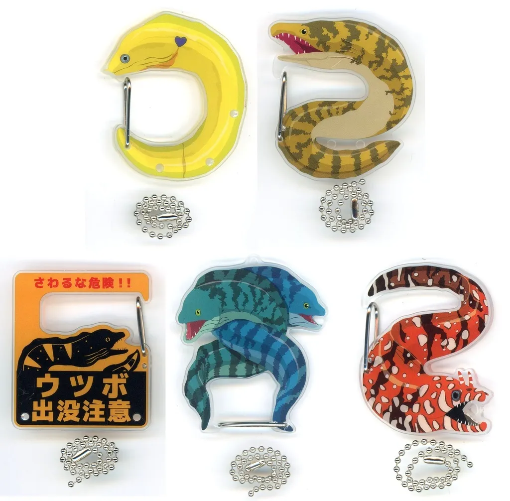 全5種セット 「ウツボのカラビナ」