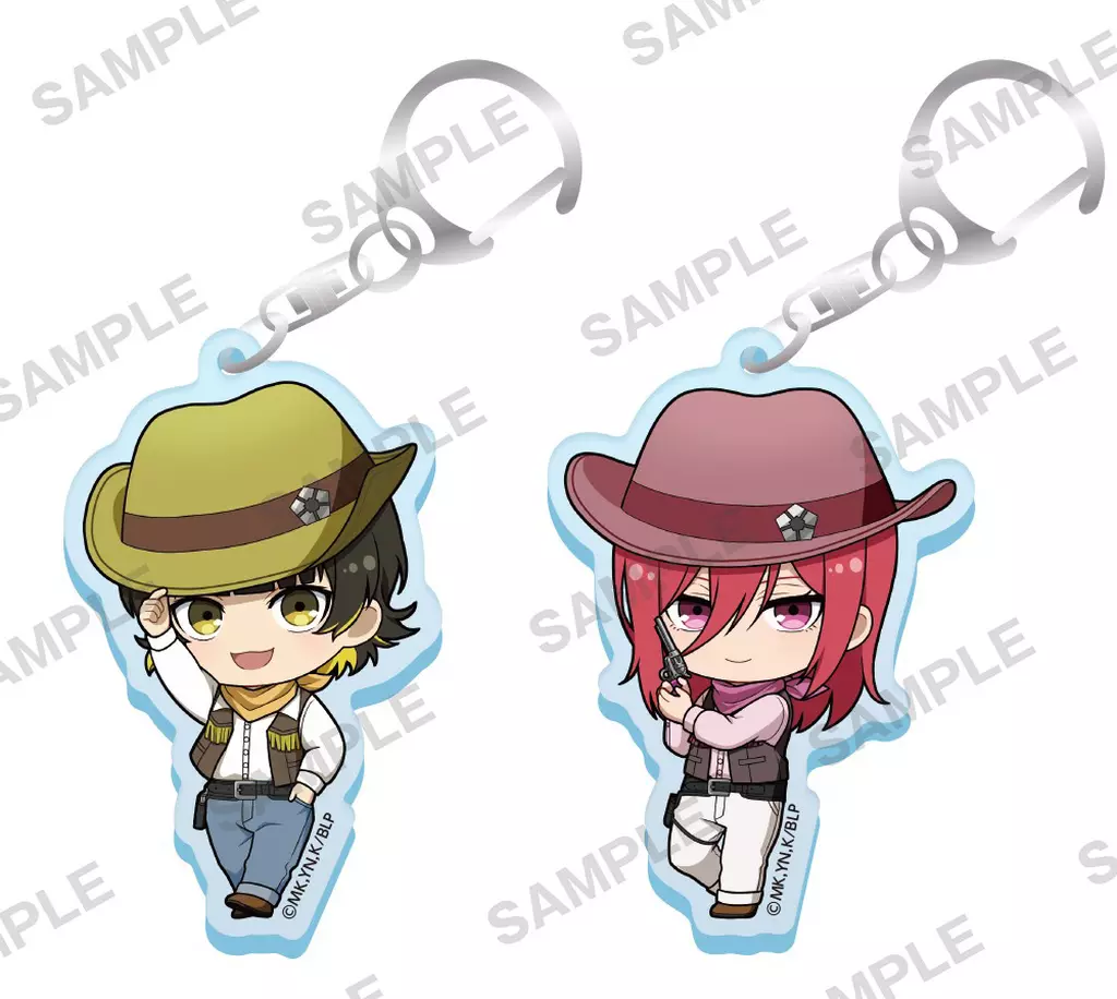 蜂楽廻＆千切豹馬セット ミニキャラアクリルセット カウボーイ Ver. 「ブルーロック」