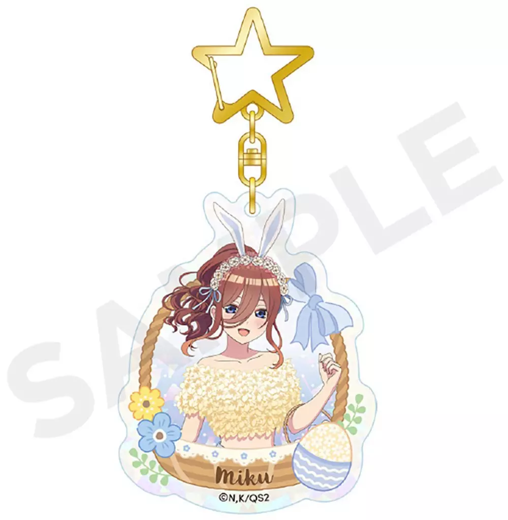 中野三玖 ホログラムアクキー 「五等分の花嫁＊」