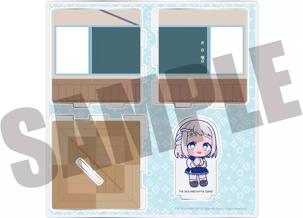 葛城リーリヤ ジオラマ風アクリルスタンド 「学園アイドルマスター×にゅ～とろ」