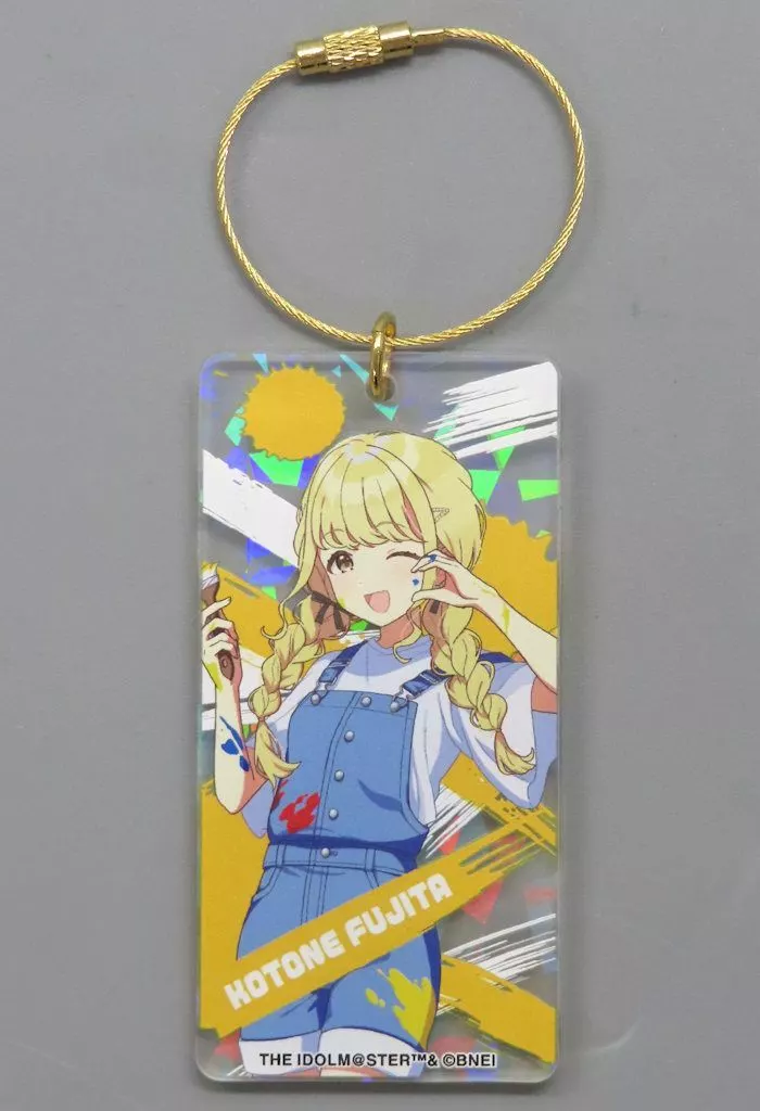 藤田ことね ペインタースタイル アクリルキーホルダー 「学園アイドルマスター」