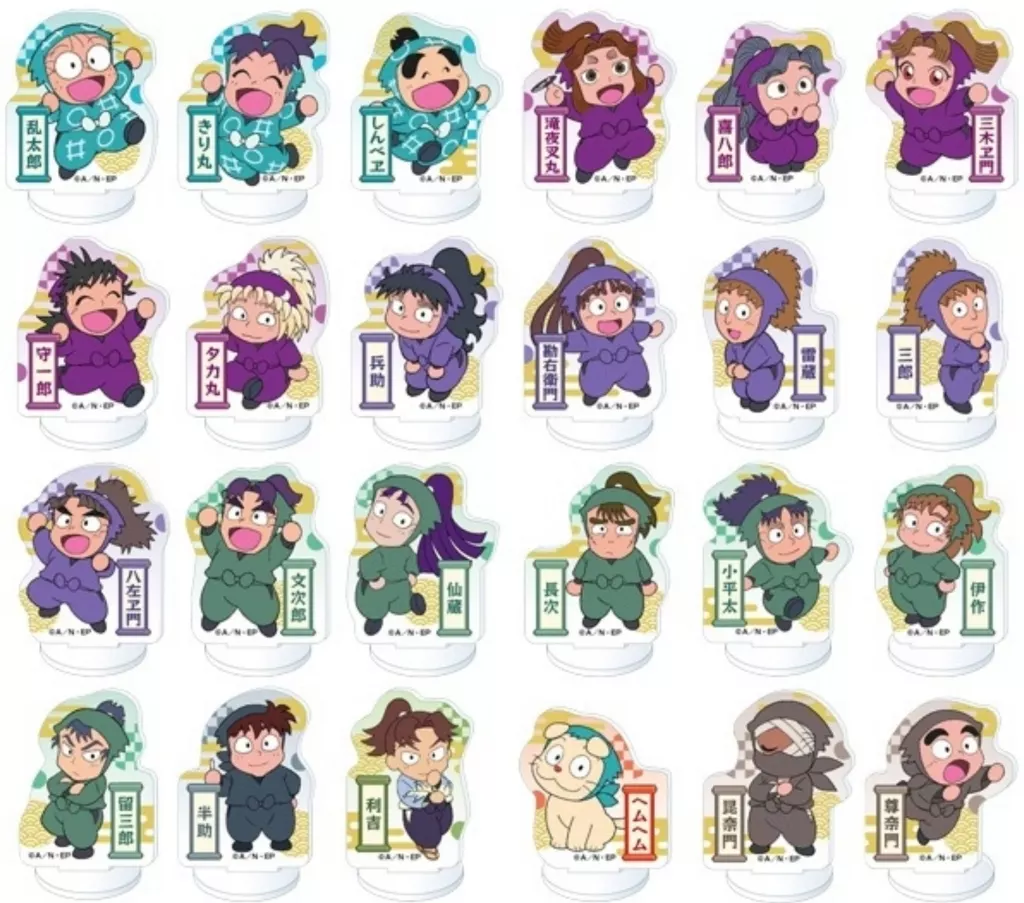 全24種セット 「忍たま乱太郎 アクリミニ アクリルスタンド」_image