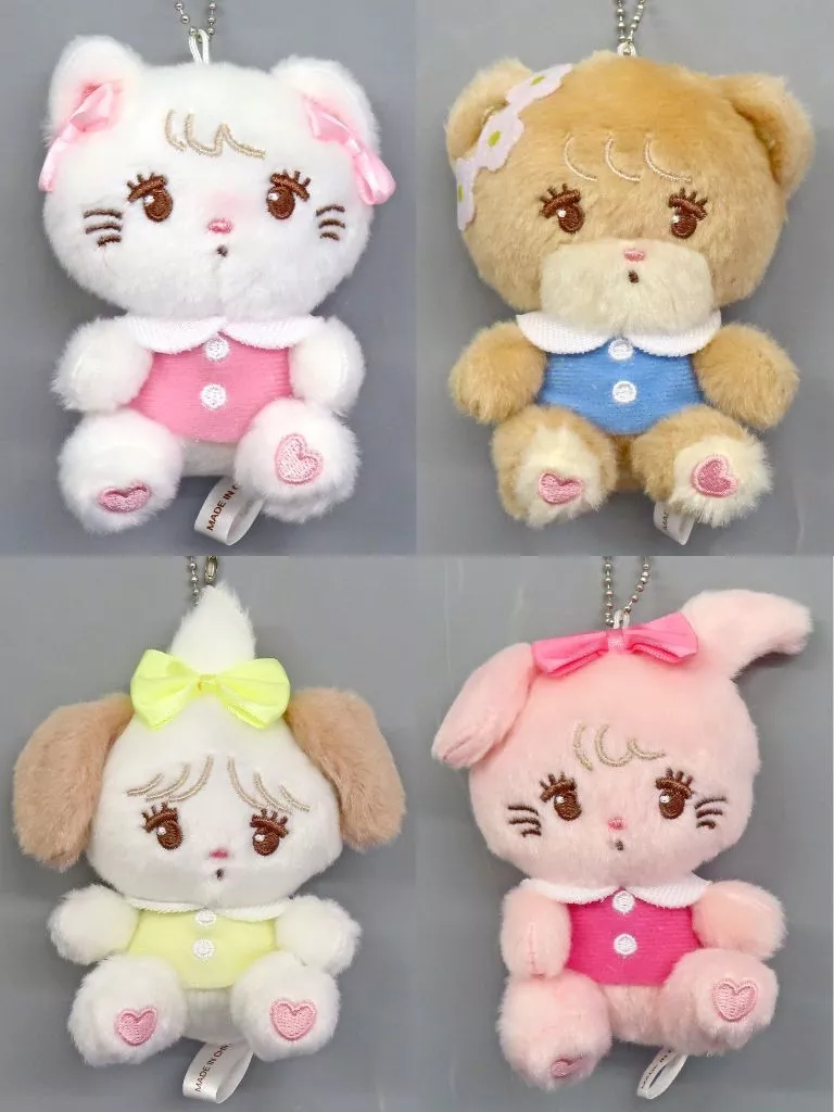 全4種セット 「mikko characters ぬいぐるみ2」