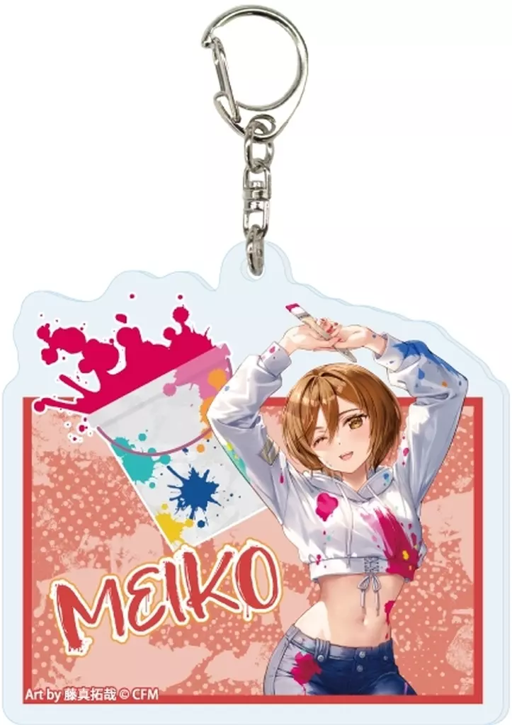 10.MEIKO(ペンキver.) 書き起こしイラスト アクリル 「ピアプロキャラクターズ」