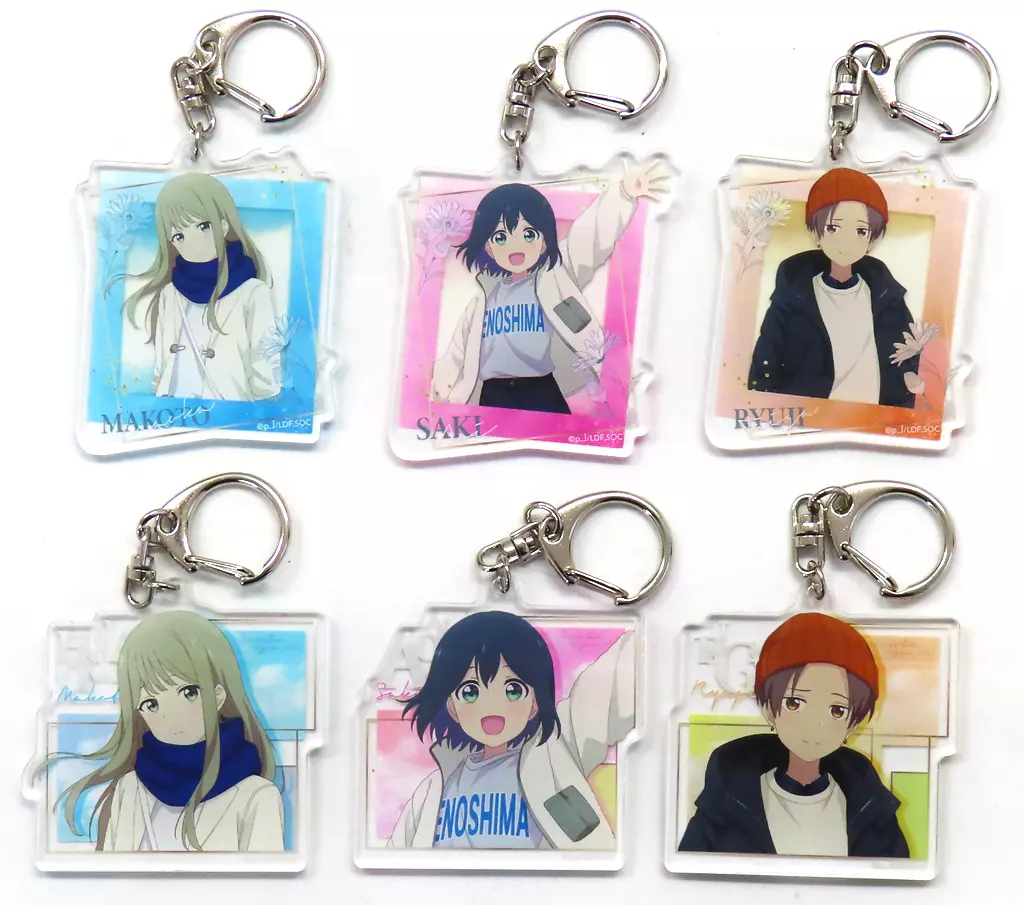 全6種セット 「先輩はおとこのこ 冬のおでかけイメージ アクリル」