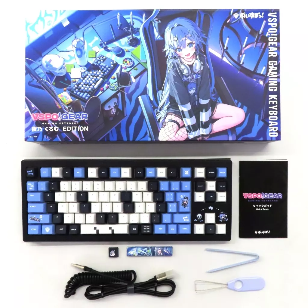 駿河屋 -<中古>夜乃くろむEdition VSPO! GEAR ゲーミングキーボード 第
