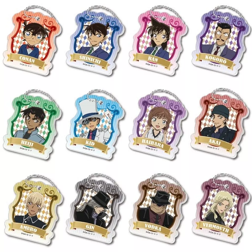 全12種セット 「名探偵コナン アクリミニ アクリルキーチェーン」