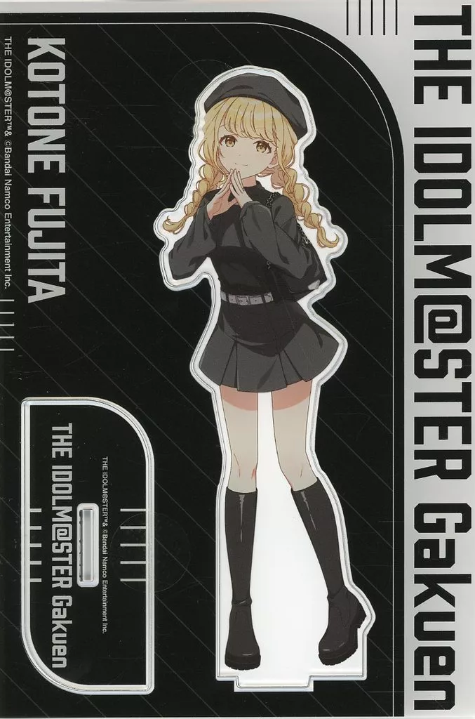 藤田ことね ビッグアクリルスタンド 「学園アイドルマスター BLACK COLLECTION by ZOZOTOWN」