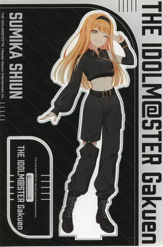 紫雲清夏 ビッグアクリルスタンド 「学園アイドルマスター BLACK COLLECTION by ZOZOTOWN」