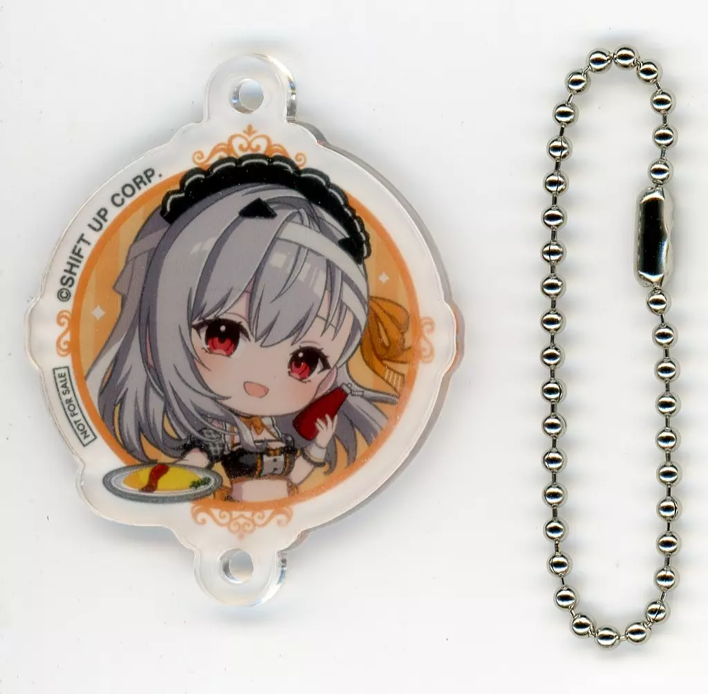 モダニア ドリンクチャーム 「勝利の女神：NIKKE×and GALLERY Collaboration Cafe」 スーベニア付きコラボドリンクメニュー注文特典