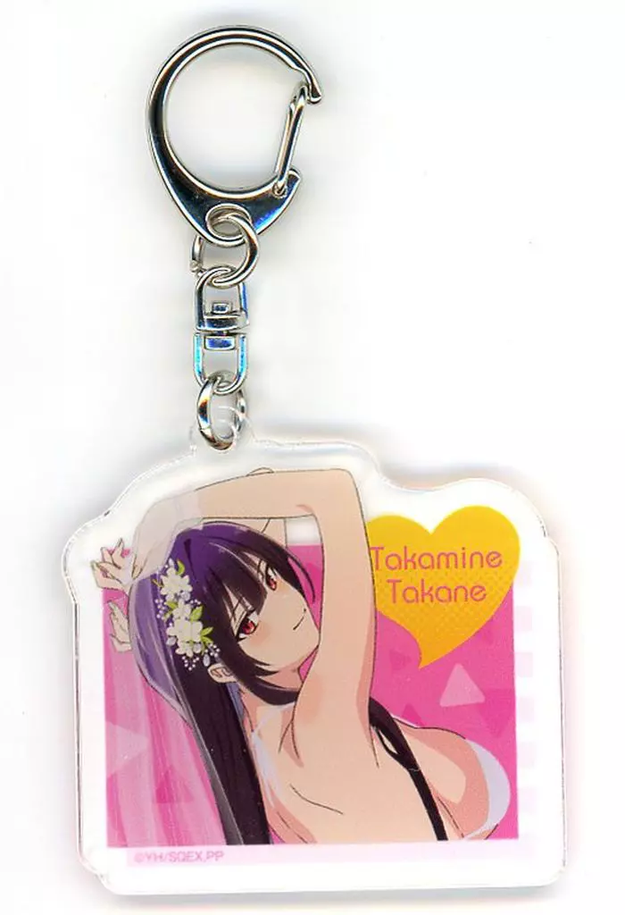 鷹峰高嶺(ウェディングドレスビキニver.) アクリル 「くじ引き堂 履いてください、鷹峰さん オンラインくじ」 C-1賞